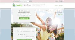 Desktop Screenshot of healthcollective.com